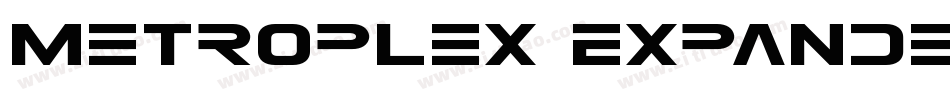 Metroplex Expanded字体转换